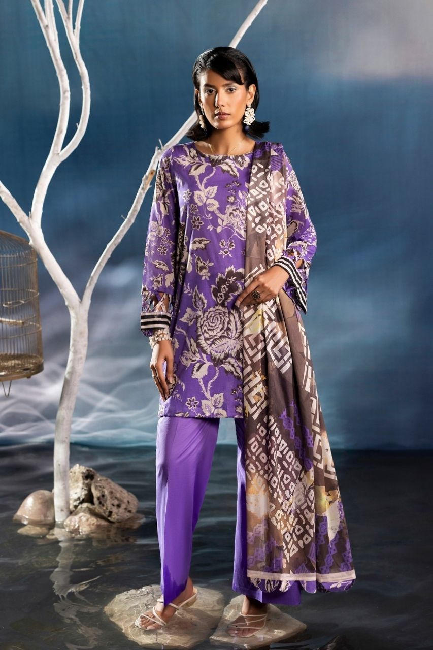 Pehli Kiran By Paltar Premium Printed Lawn 3PC