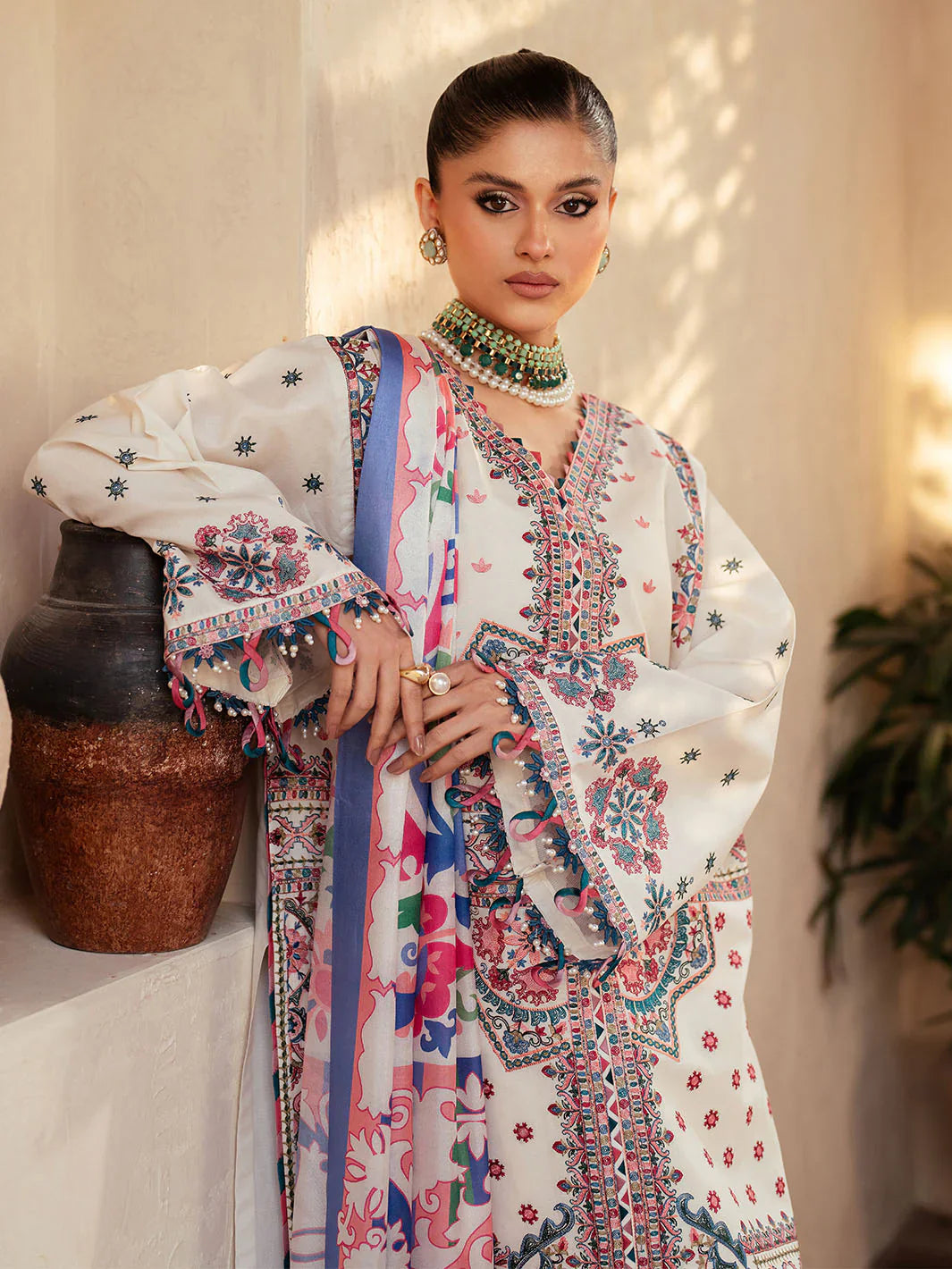 Mehroz | Bin ilyas Luxury Lawn | 3PC