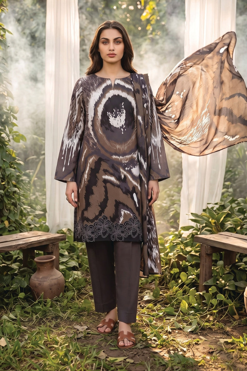 Salina By Regalia Digital Printed Khaddar 3PC