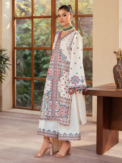Mehroz | Bin ilyas Luxury Lawn | 3PC