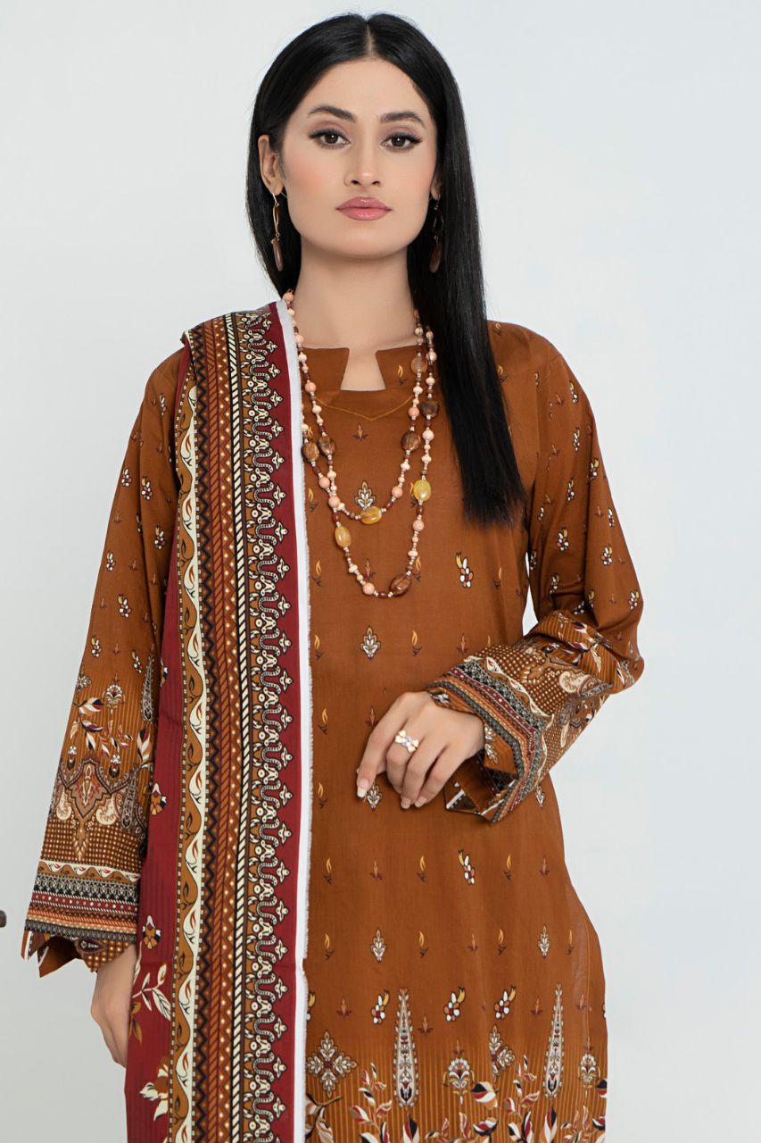 Junoon By Marooj Digital Printed Lawn 3PC