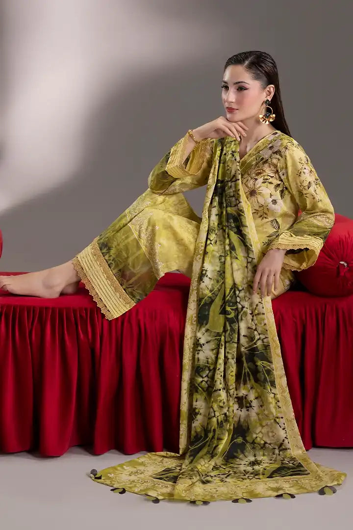 Jahan-E-Rung By Paltar Premium Printed Lawn 3PC