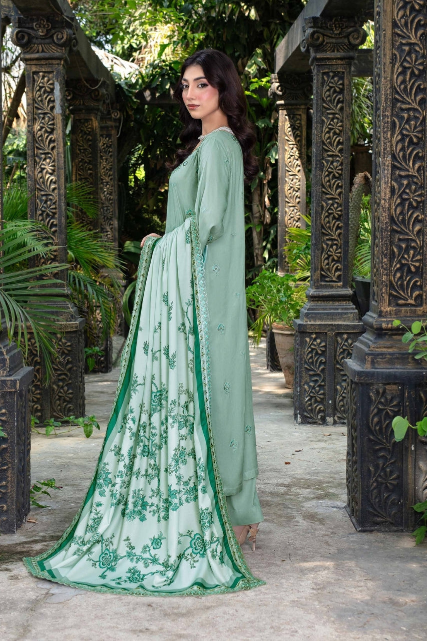 Falak By Feroza Luxury Embroidered Staple 3PC