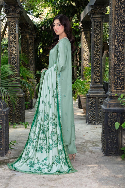 Falak By Feroza Luxury Embroidered Staple 3PC