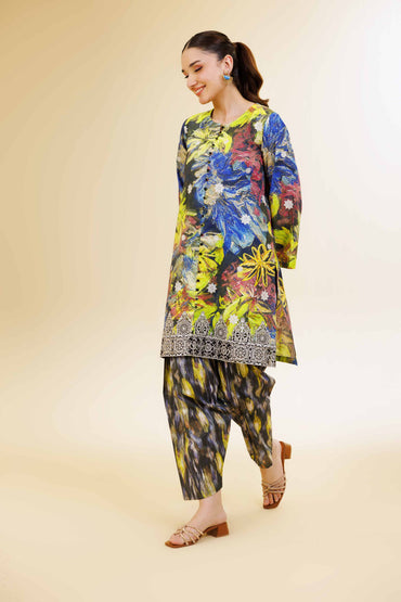 Nishat Digital Printed Lawn 2PC