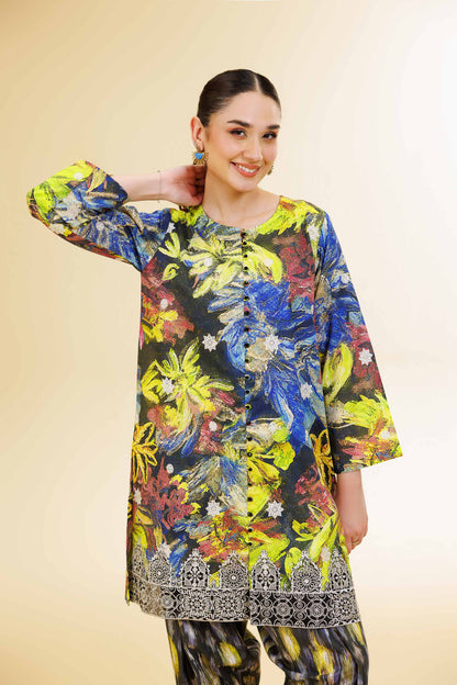 Nishat Digital Printed Lawn 2PC