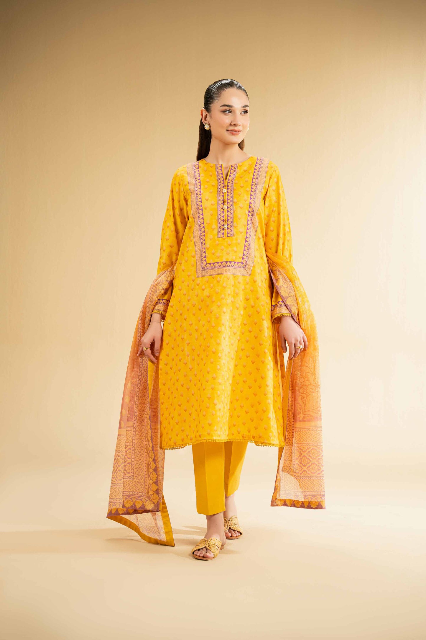 Nishat Digital Printed Lawn 2PC