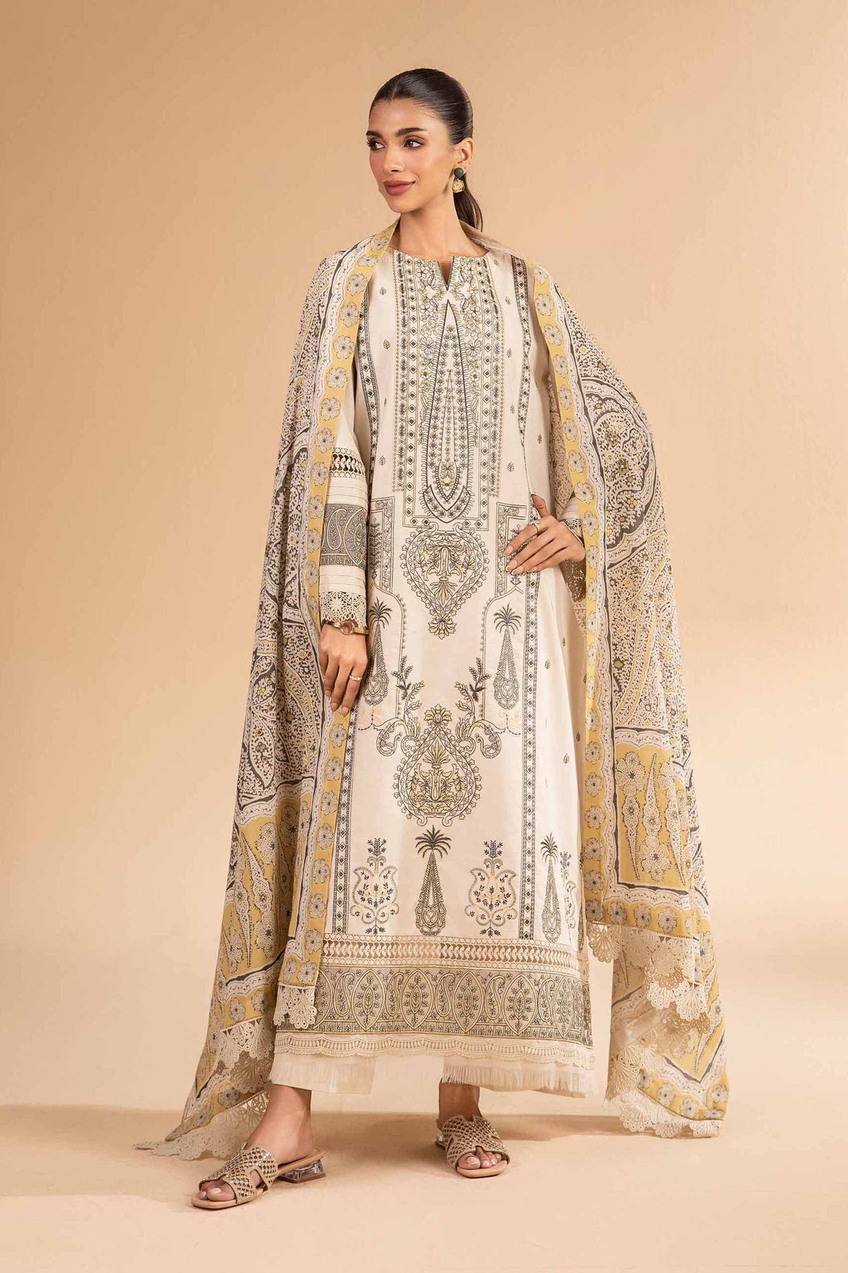 Nishat Winter 2026 Vol-02 Digital Printed Linen 3PC