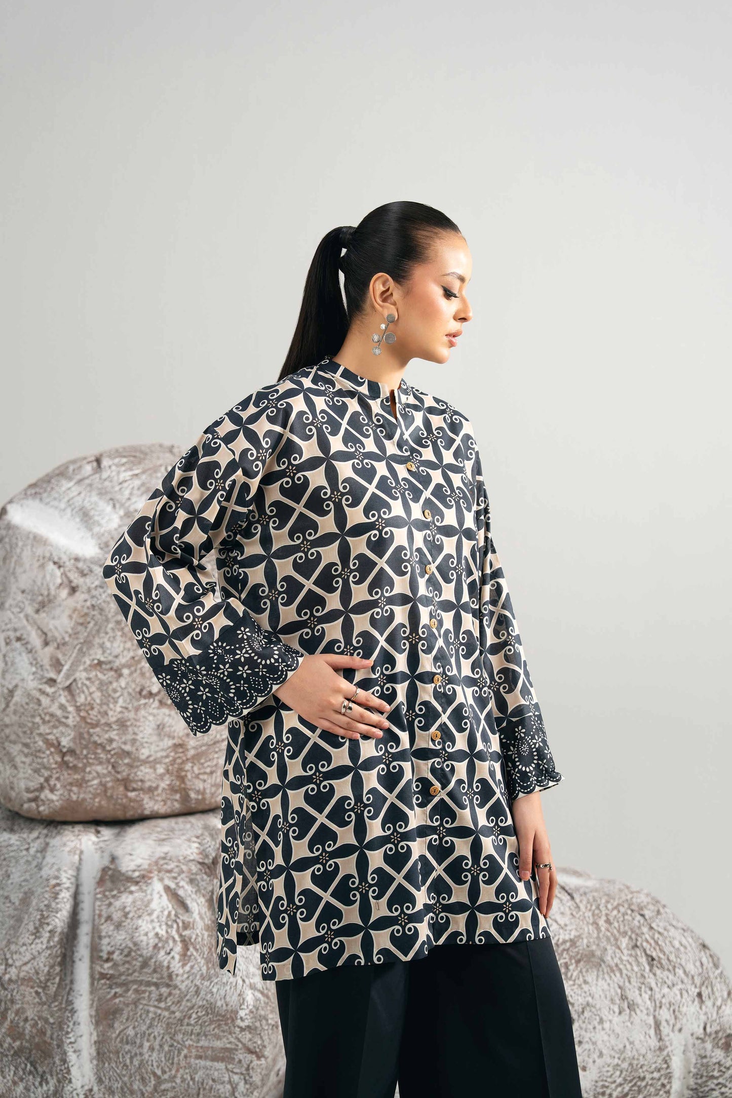 Nishat Digital Printed Lawn 2PC