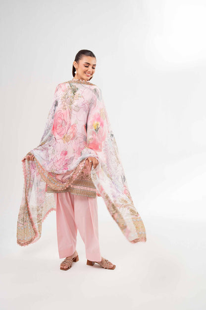 Nishat Digital Printed Lawn 2PC