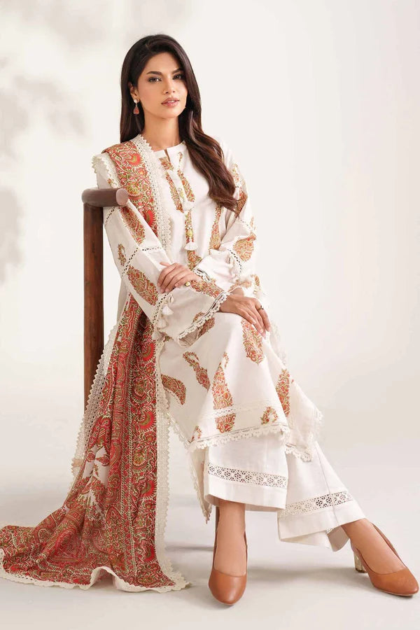 Kayseria Digital Printed Lawn 3PC