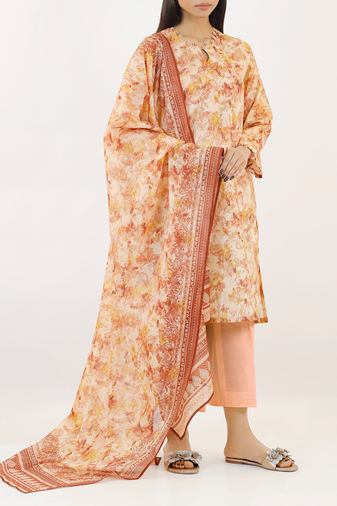 Saya Printed Premium Lawn 3-PC
