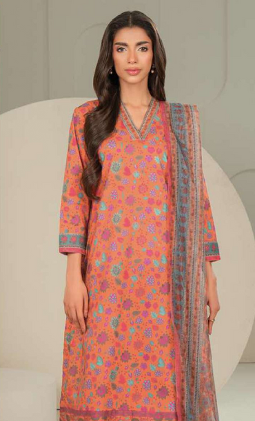 Limelight Printed Lawn 3PC