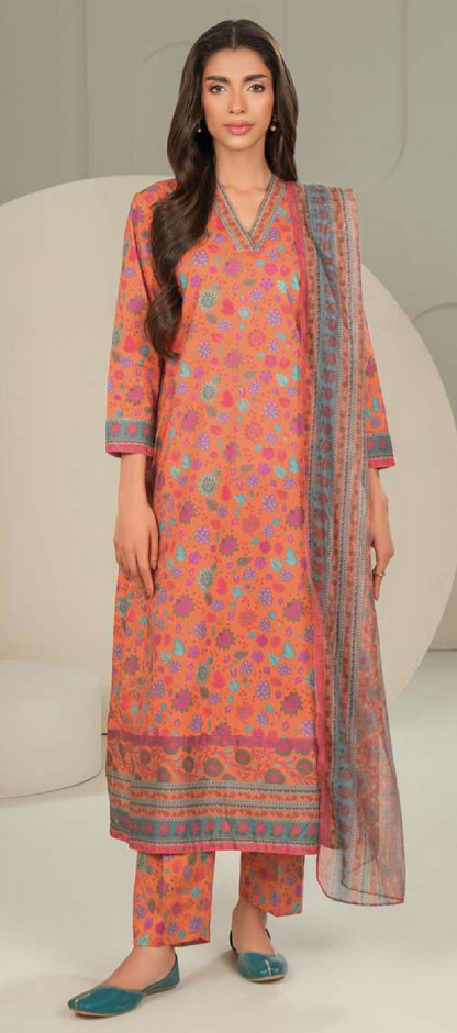 Limelight Printed Lawn 3PC