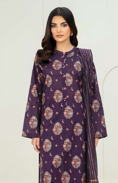 Limelight Printed Lawn 3PC