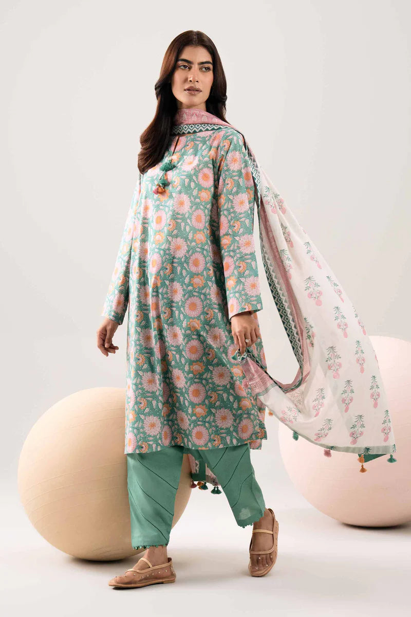 Nishat Digital Printed Lawn 3PC