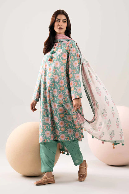 Nishat Digital Printed Lawn 3PC