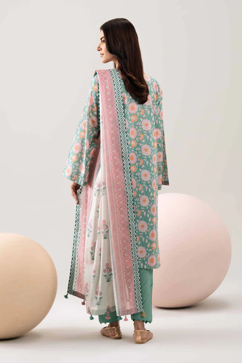 Nishat Digital Printed Lawn 3PC