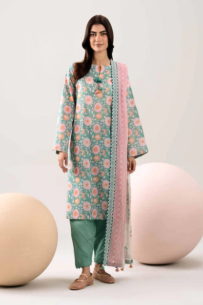 Nishat Digital Printed Lawn 3PC