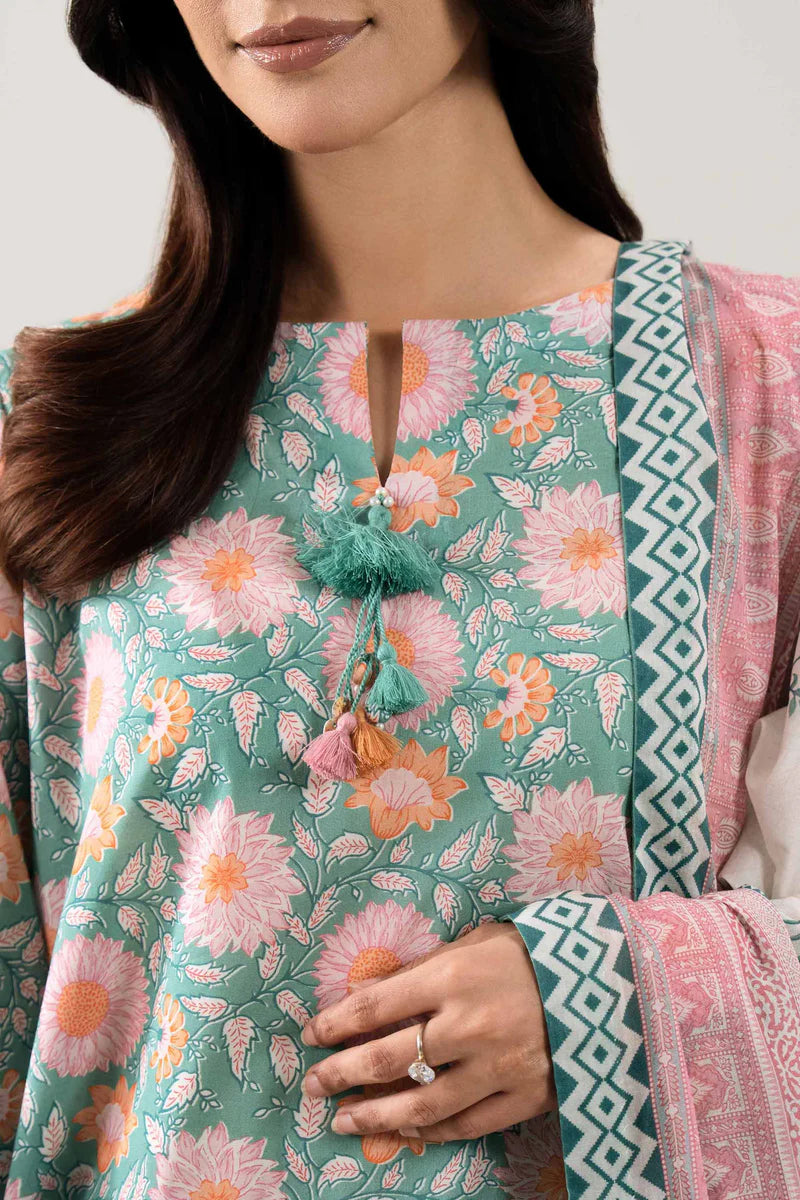 Nishat Digital Printed Lawn 3PC
