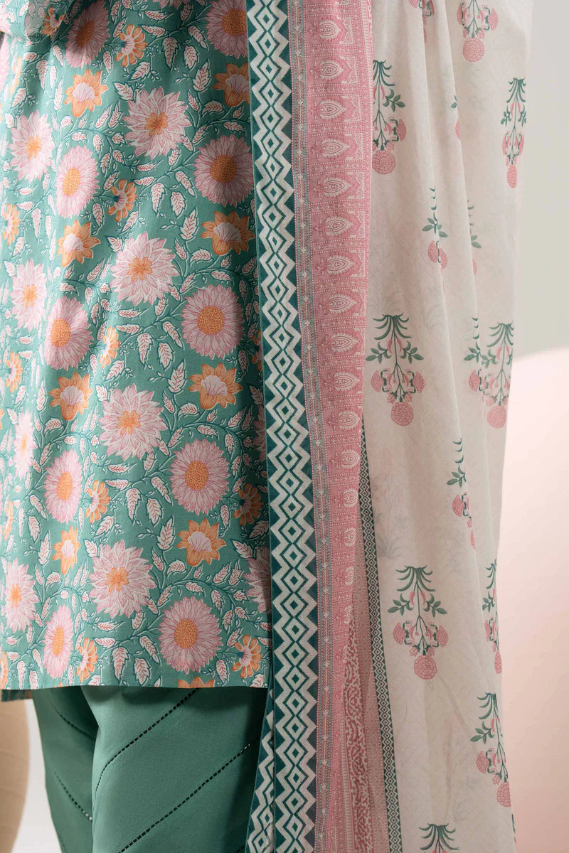 Nishat Digital Printed Lawn 3PC