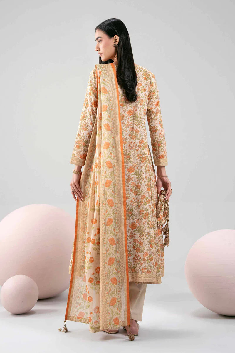 Nishat Digital Printed Lawn 3PC