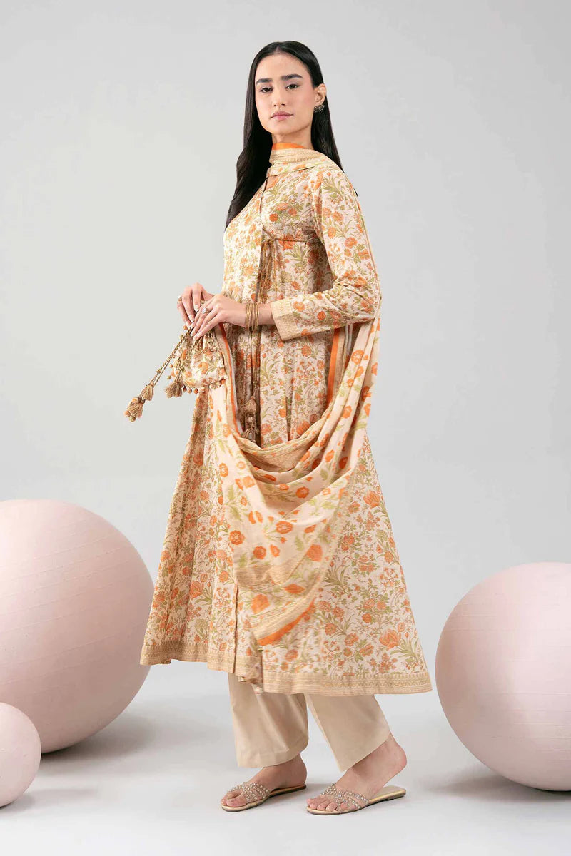 Nishat Digital Printed Lawn 3PC