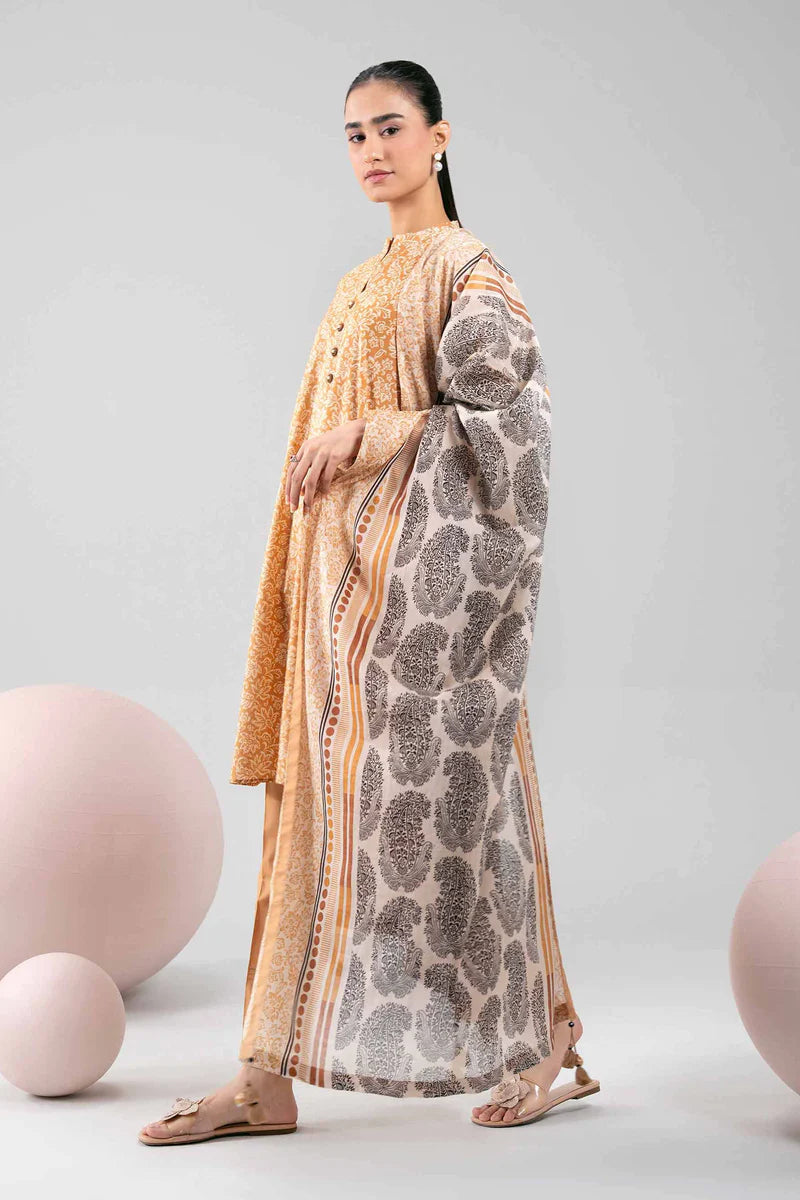 Nishat Digital Printed Lawn 3PC