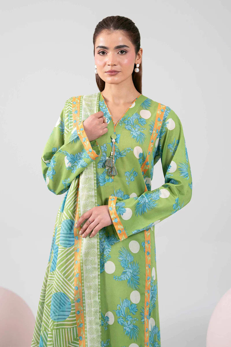 Nishat Digital Printed Lawn 3PC