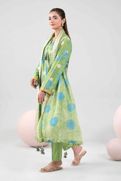 Nishat Digital Printed Lawn 3PC