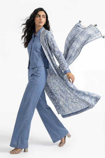 Nishat Digital Printed Lawn 3PC