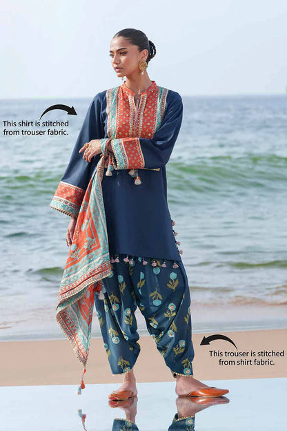 Nishat Digital Printed Lawn 3PC