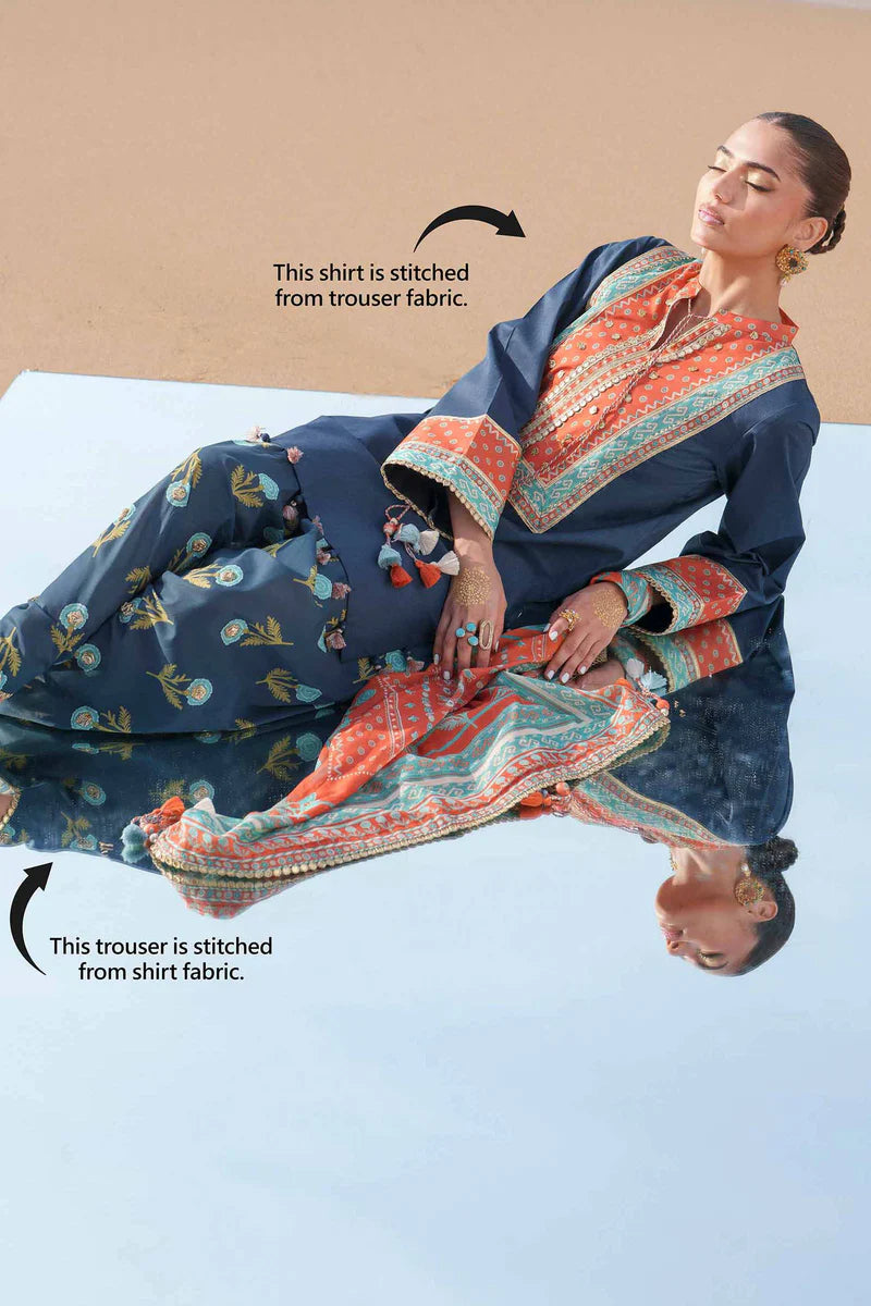 Nishat Digital Printed Lawn 3PC