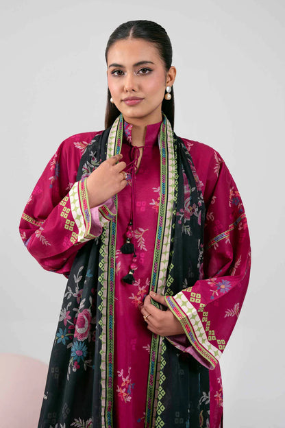 Nishat Digital Printed Lawn 3PC