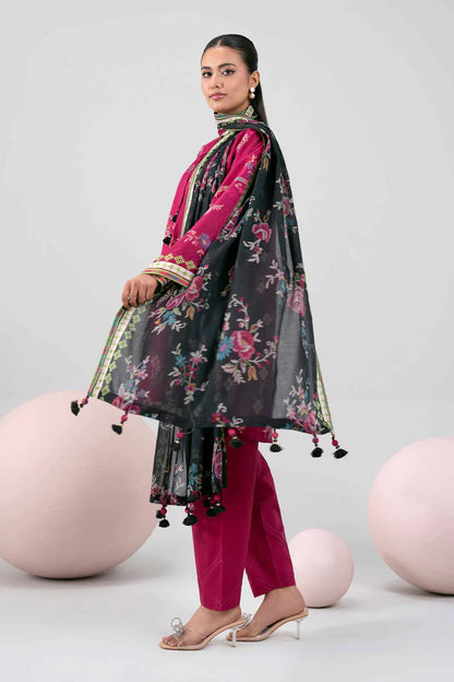Nishat Digital Printed Lawn 3PC