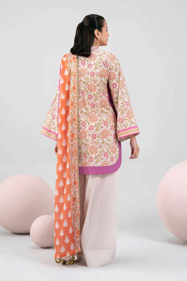Nishat Digital Printed Lawn 3PC