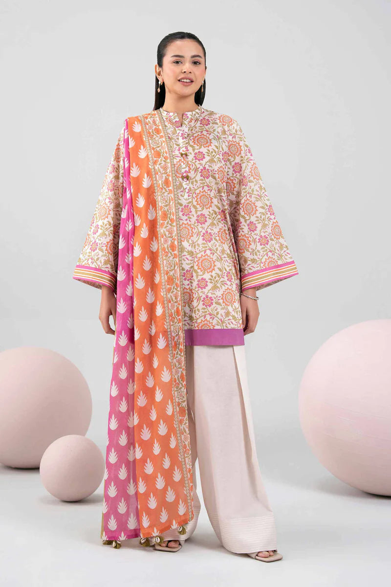 Nishat Digital Printed Lawn 3PC