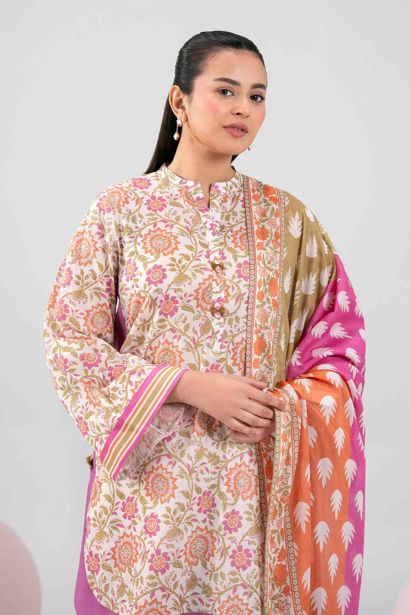 Nishat Digital Printed Lawn 3PC