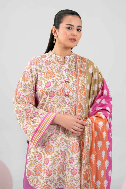 Nishat Digital Printed Lawn 3PC