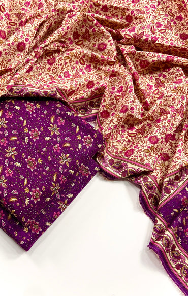 Kayseria All Over Digital Printed Khaddar 3PC