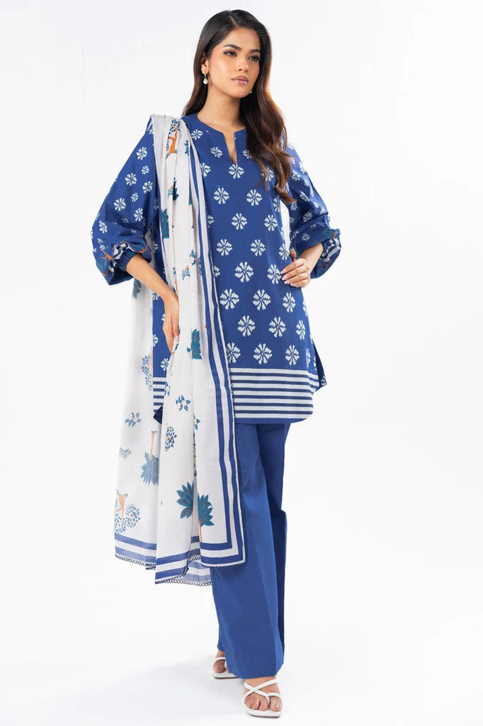 Alkaram Printed Lawn 3-PC