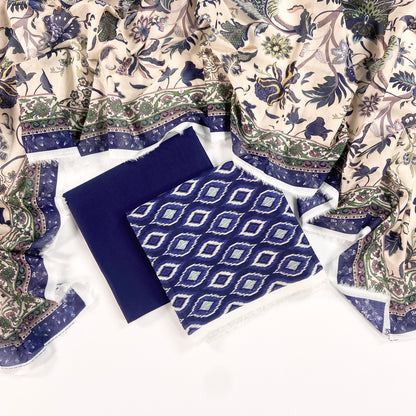 Mashaim Digital Printed Lawn 3PC