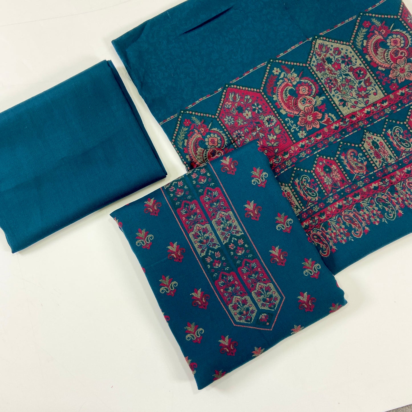 Anaya Noor Pashmina with Jacquard 3PC