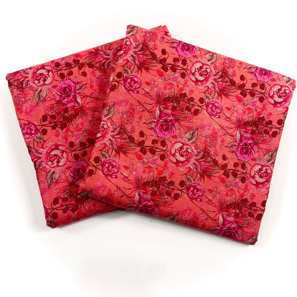 Anaya Noor Printed Dhanak Marina 2PC
