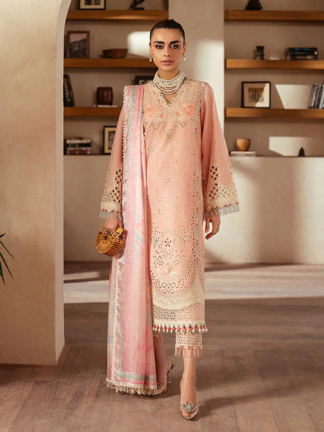 Mehroz | Bin ilyas Luxury Lawn | 3PC