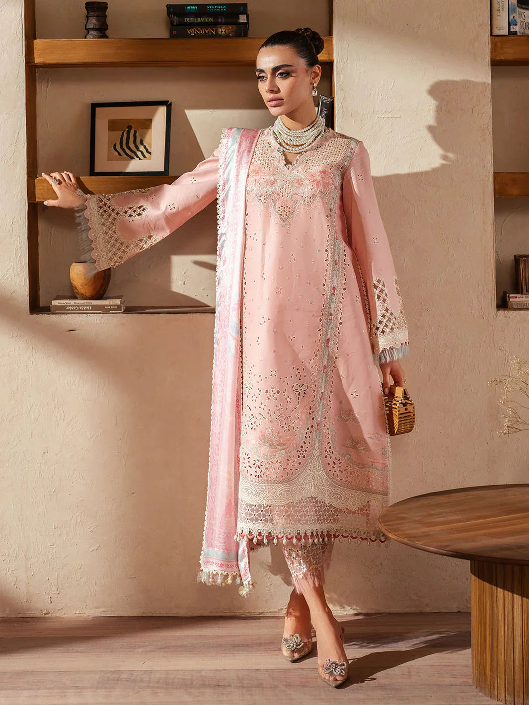 Mehroz | Bin ilyas Luxury Lawn | 3PC