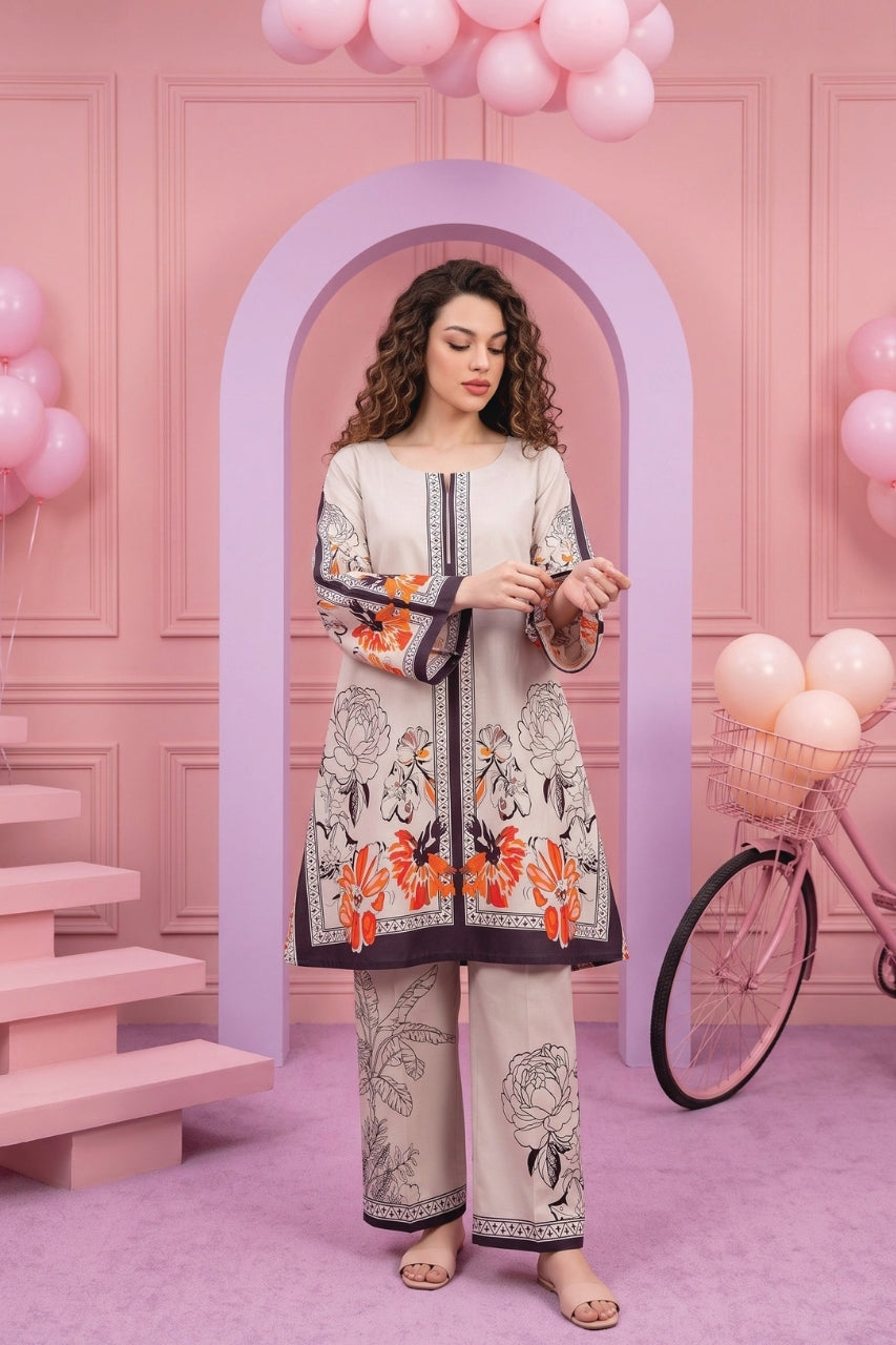 Cocoon By Regalia Digital Printed Khaddar 2PC