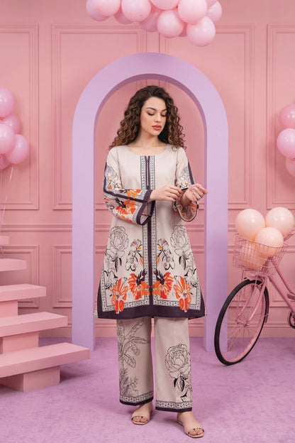Cocoon By Regalia Digital Printed Khaddar 2PC