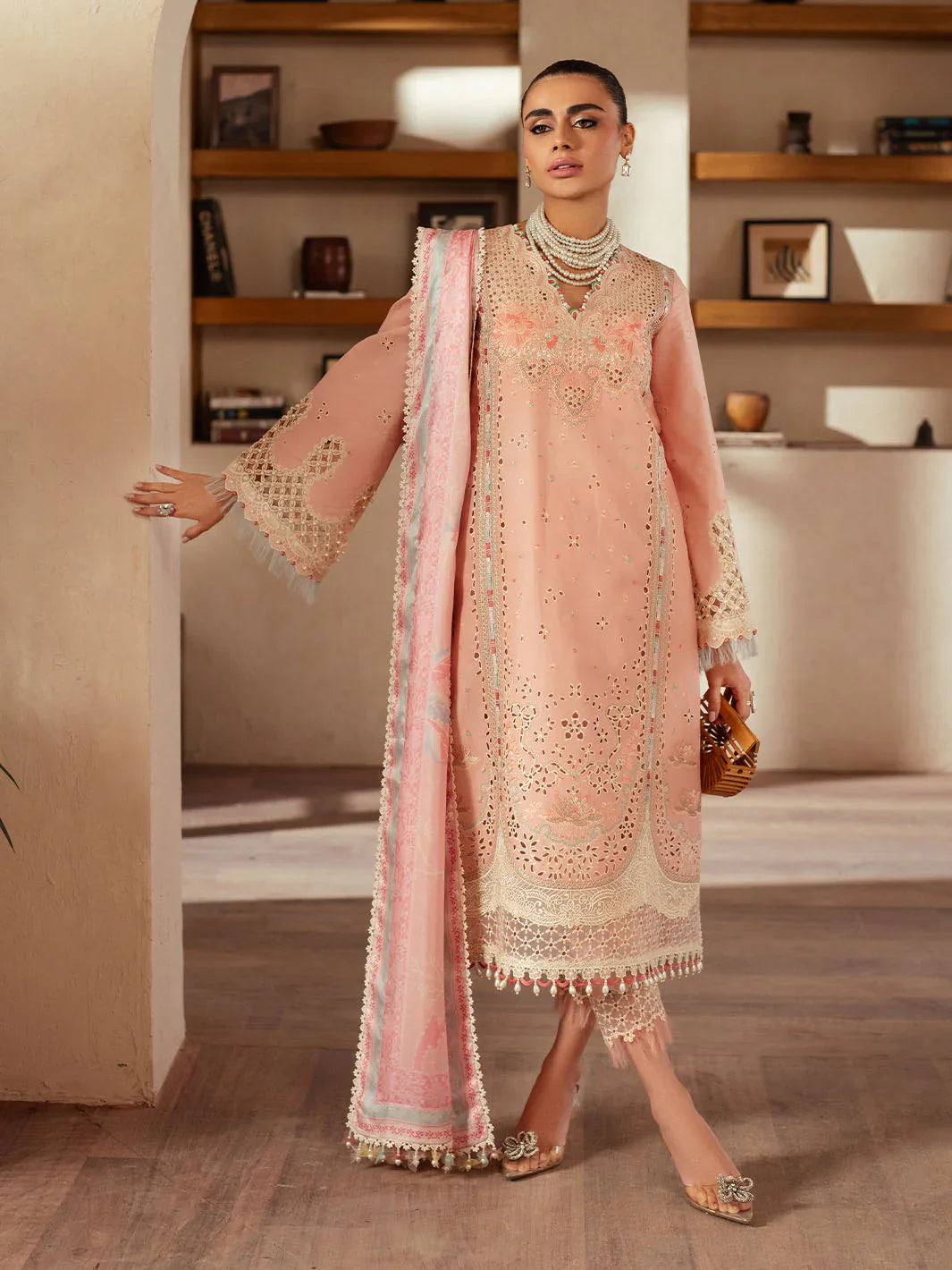 Mehroz | Bin ilyas Luxury Lawn | 3PC