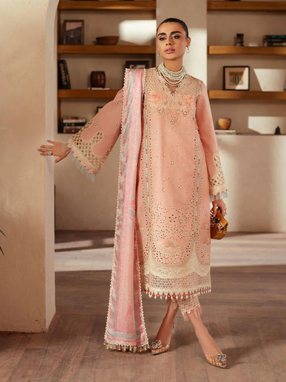 Mehroz | Bin ilyas Luxury Lawn | 3PC